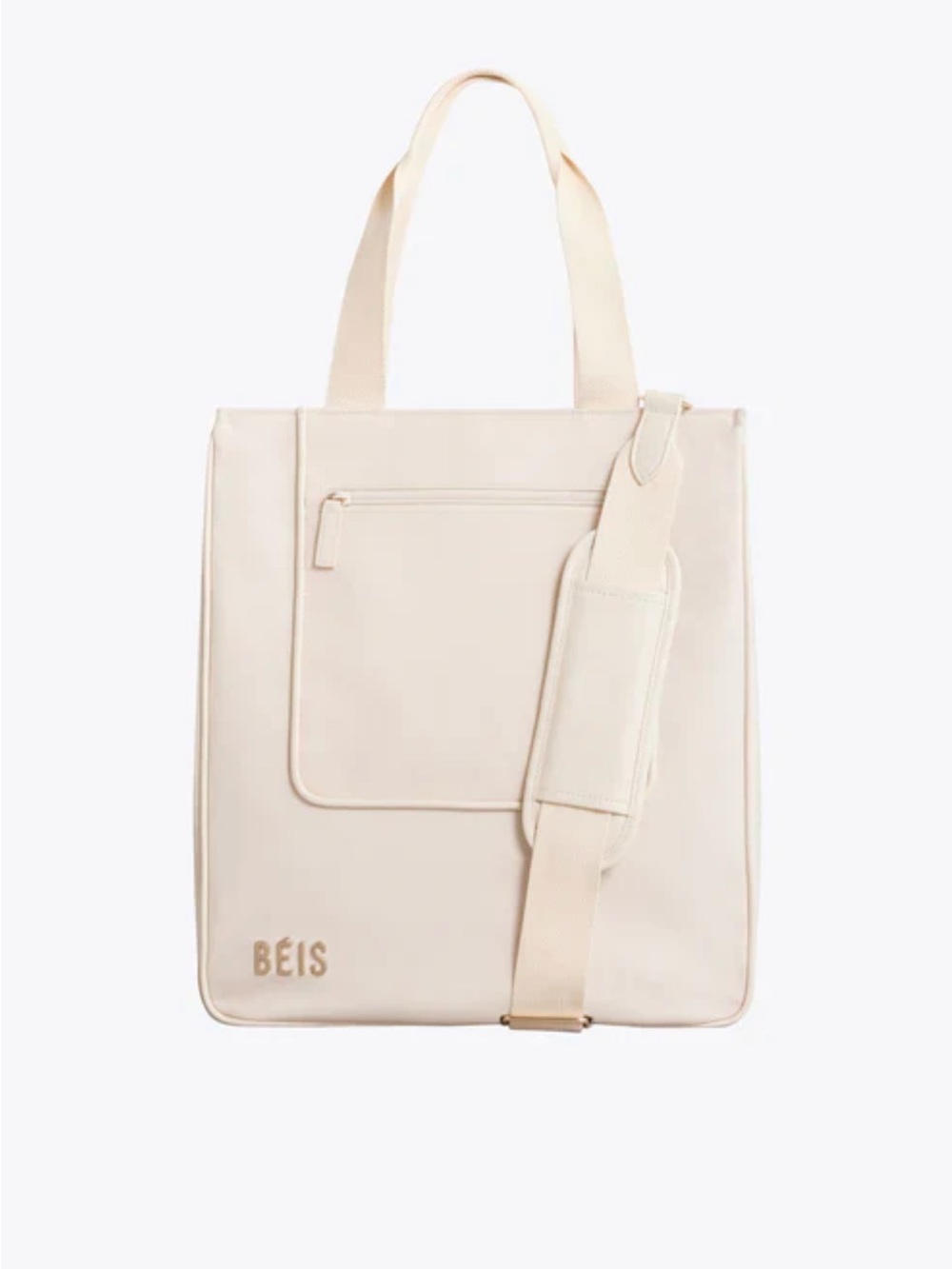 BEIS Ivory Canvas Everyday Tote
